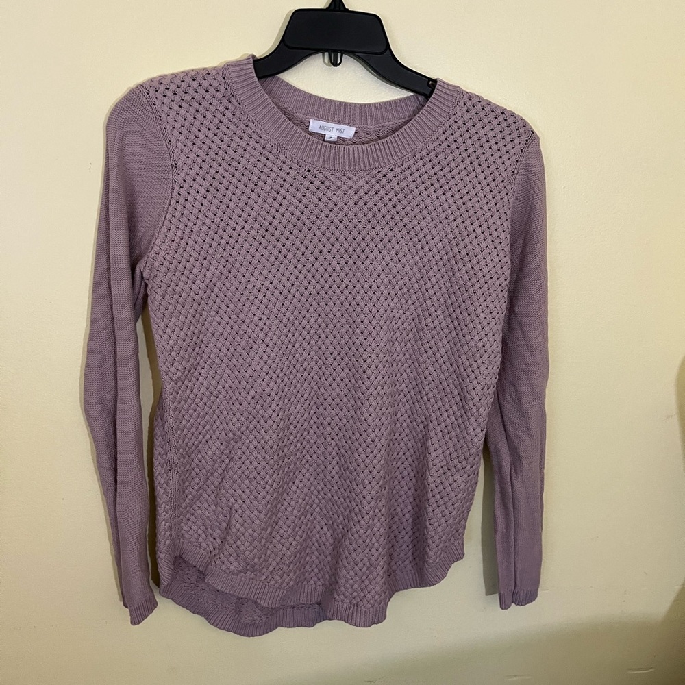 August Mist Women's Light Brown Sweater Size Small